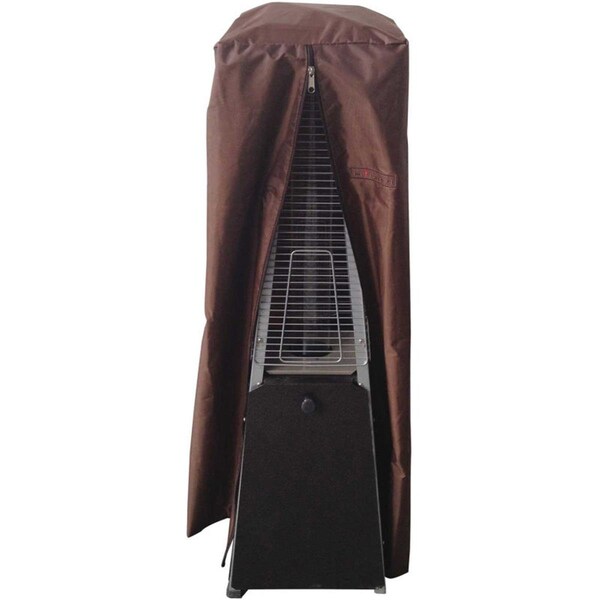 Gardencontrol 38 in. Heavy Duty Portable Glass Tube Heater Cover, Mocha GA1690877 - main